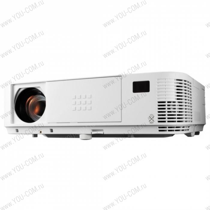 NEC projector M322X DLP, 1024 x 768 XGA, 3200lm, 10000:1, 3.48kg, 2хHDMI, VGA, RJ45, bag, Lamp:8000hrs