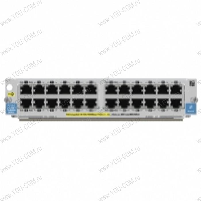 HP 24-port 10/100/1000 PoE zl Module