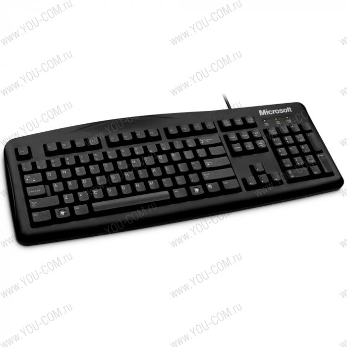Microsoft Wired Keyboard 200, USB, Black