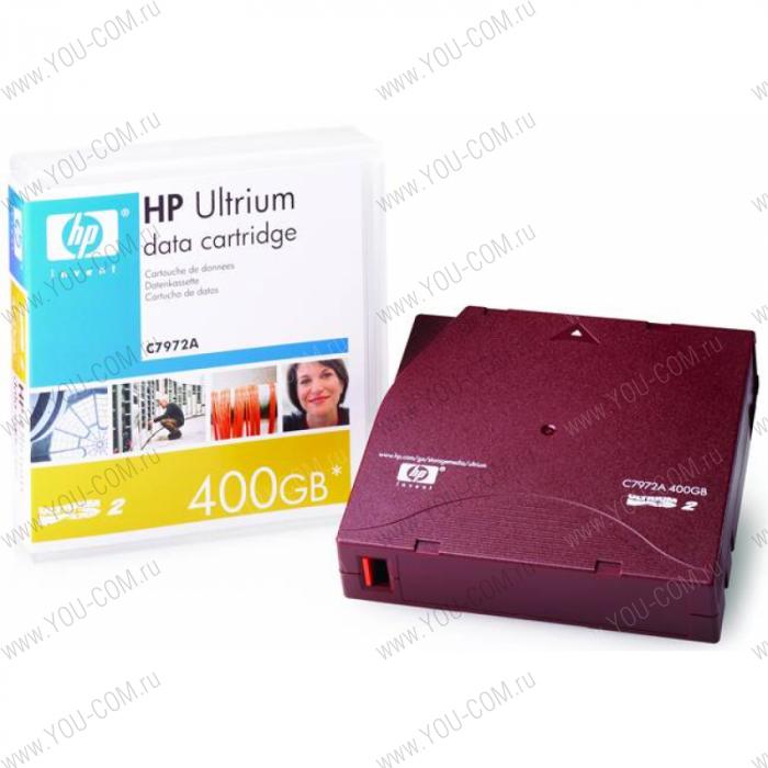 HP Ultrium LTO2 data cartridge,400GB