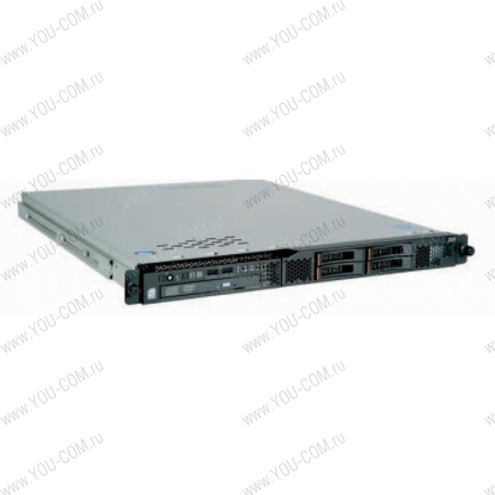 Сервер стоечный IBM x3250 M3 Процессор Xeon  QC E3430 HS (2.4GHz/8MB) 1x2GB U2Dimm, no LFF HS HDDs(Up to 2), SR BR10il Raid 0/1/1E, 1x351W PS, DVDRW, 2xGEth, 1U