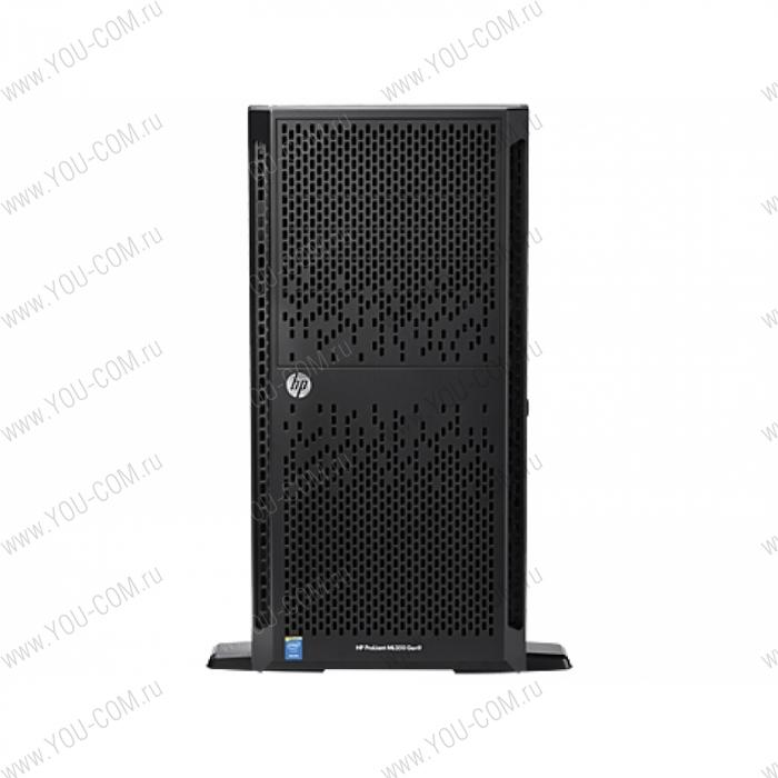 ProLiant ML350 Gen9 E5-2603v3 Tower(5U)/Xeon6C 1.6GHz(15Mb)/1x16GbR2D_2133/B140i(ZM/RAID 0/1/10/5)/noHDD(8/48up)SFF/DVD-RW/iLOstd/3HPFans/4 x1GbEth/1x500wFPlat(2up)