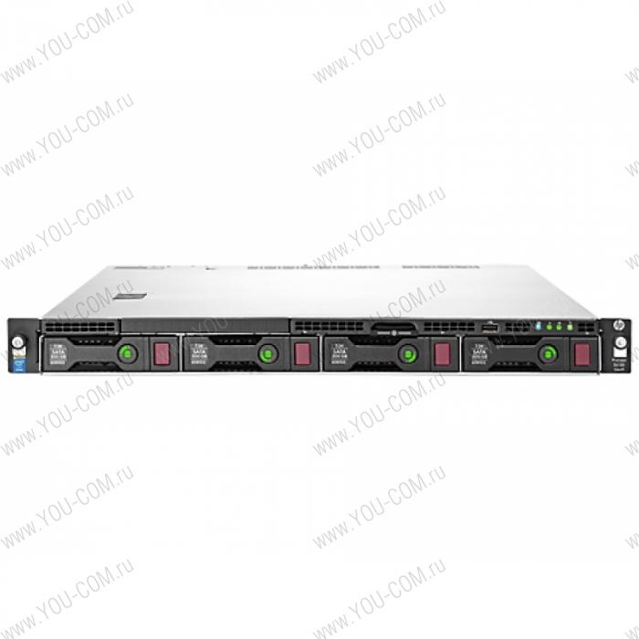 Proliant DL120 Gen9 E5-2603v3 Hot Plug Rack(1U)/Xeon6C 1.6GHz(15Mb)/1x8GbR1D_2133/B140i(ZM/RAID 0/1/10/5)/noHDD(4)LFF/DVDRW/iLOstd(no port)/3HSFans/2x1GbEth/EasyRK/1x550W(NHP)