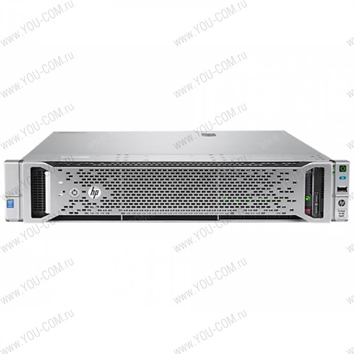 Proliant DL180 Gen9 E5-2609v3 NHP Rack(2U)/Xeon6C 1.9GHz(15Mb)/1x8GbR1D_2133/H240(ZM/RAID 0/1/10/5)/noHDD(4)LFF/DVD(not avail.)/2HPFans(up5)/iLOstd(w/o port)/2x1GbEth/Riser 3x8x/Thumbscrew Ear/EasyRK/