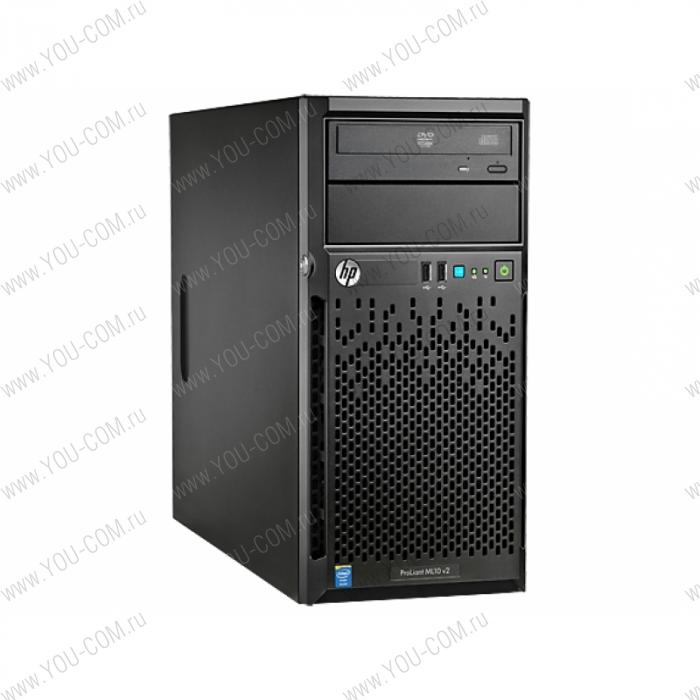 ProLiant ML10 v2 G3240 NHP Tower(4U)/Pentium2C 3.1GHz(3Mb)/1x4GbU8D_1600/B120i(ZM/RAID 0/1/10)/noHDD(up4)LFF/noDVD/iLOstd(no port)/1NHPFan/2x1GbEth/1x350W(NHP)