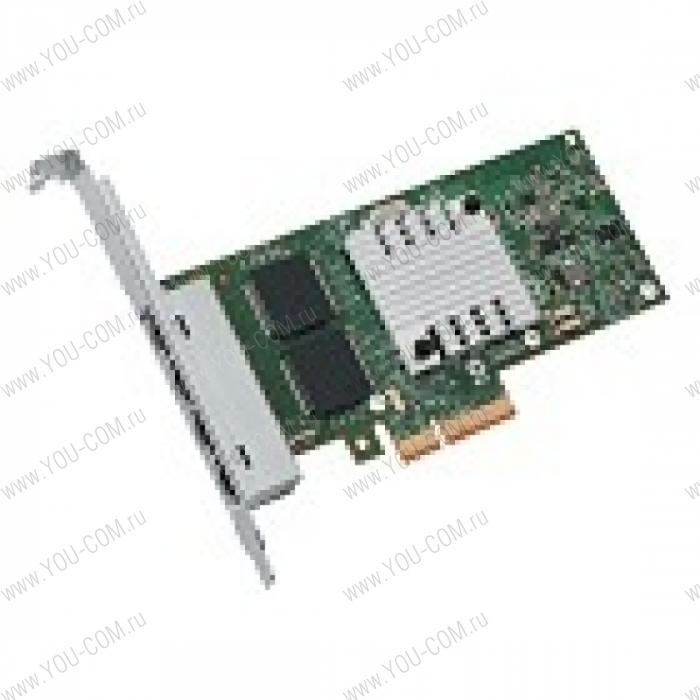 Lenovo I350-T4 Quad port 1Gbps(4xRJ-45) Ethernet Server Adapter by Intel PCIe x4 v2 incl FH and LP bracket (replace 0C19507)