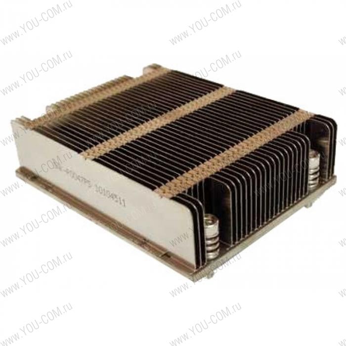 Радиатор охлаждения процессора Supermicro Heatsink 1U SNK-P0047PS Passive for X9, X10 UP, DP, MP; B9, B10 10-Blade