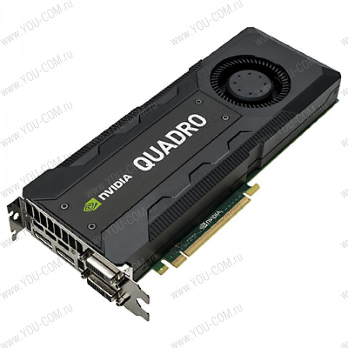 Graphics Card NVIDIA Quadro K5200, 8GB, 1xDual link DVI-I, 1xDual link DVI-D, 2хDisplayPort PCI-E x16 (Z440, Z640, Z840)