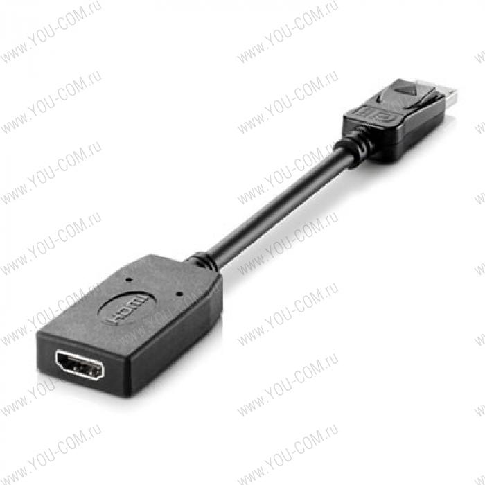 HP DisplayPort To HDMI Adapter