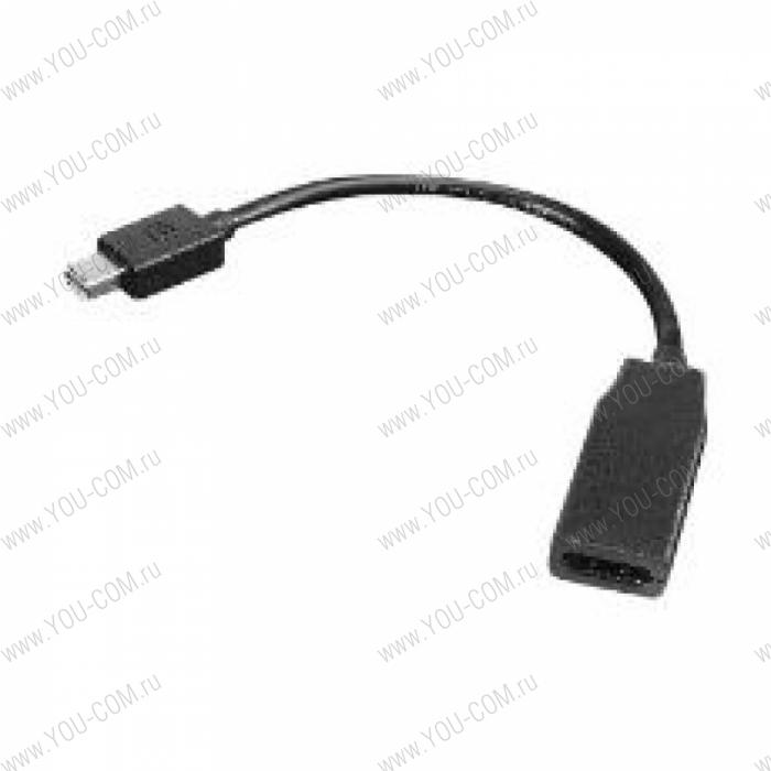 Переходник Lenovo Mini-DisplayPort - HDMI adapter ( M to F, DisplayPort 1.2, HDMI output to 3849x2169 @ 30Hz)