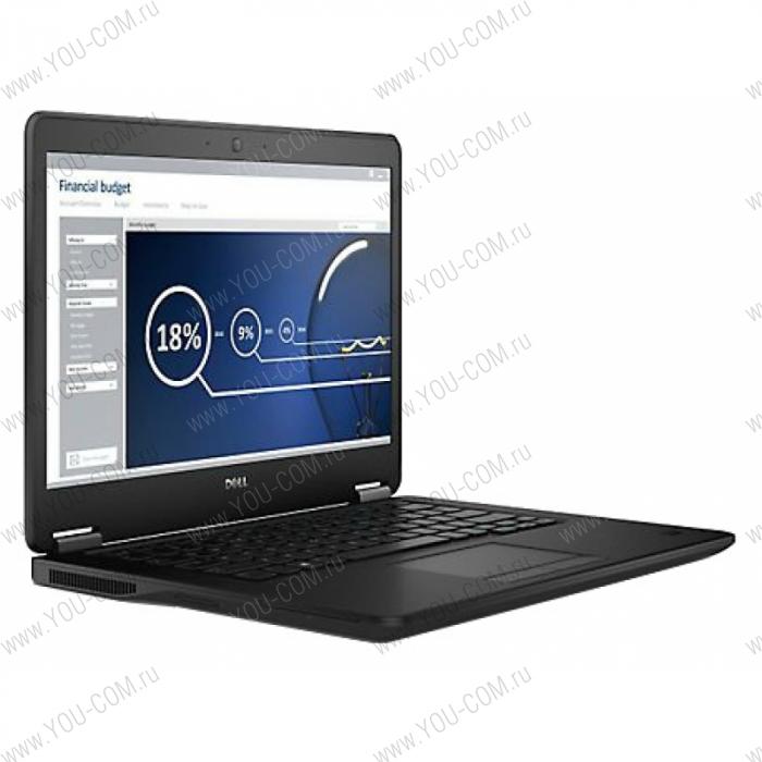 Dell Latitude E7450 14" HD (1366x768)/cam, i5-5200U, 4GB (1*4GB) 1600Mhz DDR3L, 500GB Solid State Hybrid Drive 2.5", HD Graphics 5500, IntelDual Band Wireless-N 7265AGN 802.11a/b/g/n 2x2 Half Mini Card, 54W/HR 4C Battery, 90W AC Adp, backlit Kbd, No Fing