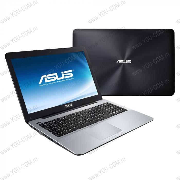 Ноутбук ASUS X555LB-XO259H Core i3-5010U/6Gb/1TGb/DVD-Super Multi/15.6" HD non-glare/Nvidia 940M 2GB/Camera/Wi-Fi/Windows 8/ black and silver (notebook, портативный ПК, мобильный, серебристо-черный, дискретное видео, офисный, процессор Intel двухъядерный,