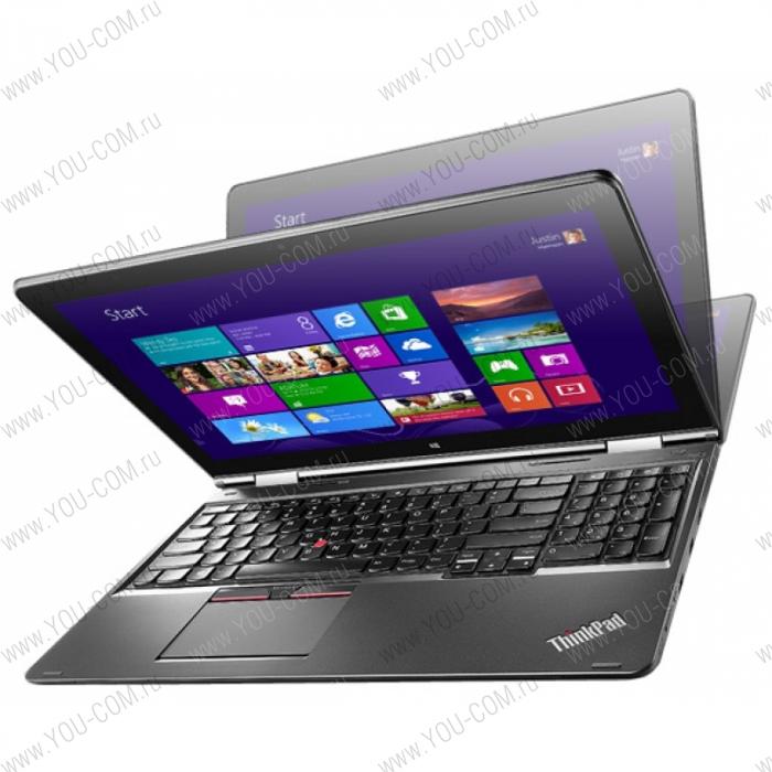 ThinkPad YOGA 15,6" TOUCH FHD(1920x1080)IPS,i5-5200U(2,2 GHz),8GB(1)DDR3,1TB / 5400 + 16GB mSATA,NV GF 840M 2Gb,NoODD,WiFi,TPM,BT,4cell,WWANnone,Win 8.1 SL 64,2,3Kg,1y.carry in w. MTM20DQ