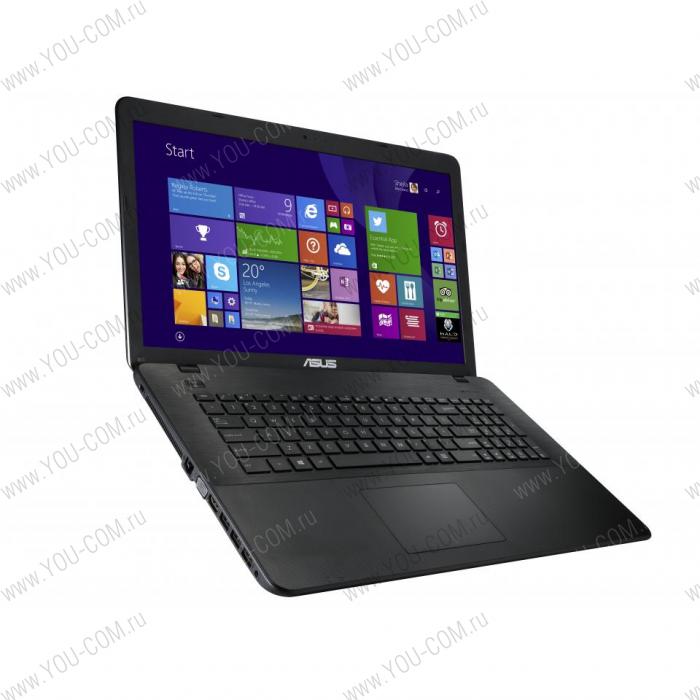 Ноутбук ASUS X751LB-TY069H Процессор (CPU) Core i7 5500U/8Gb/1Tb/DVD-RW/nVidia GeForce 940M 2Gb/17.3"/HD+ (1600x900)//WiFi/BT/Cam/Windows 8.1 64, черный (портативный ПК, мобильный, мощный, производительный, notebook, дискретное видео, black, диагональ 17,