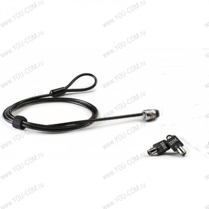 Kensington MicroSaver Cable Lock from Lenovo (T-Bar Locking Technology, 1.8 m, 2 keys)