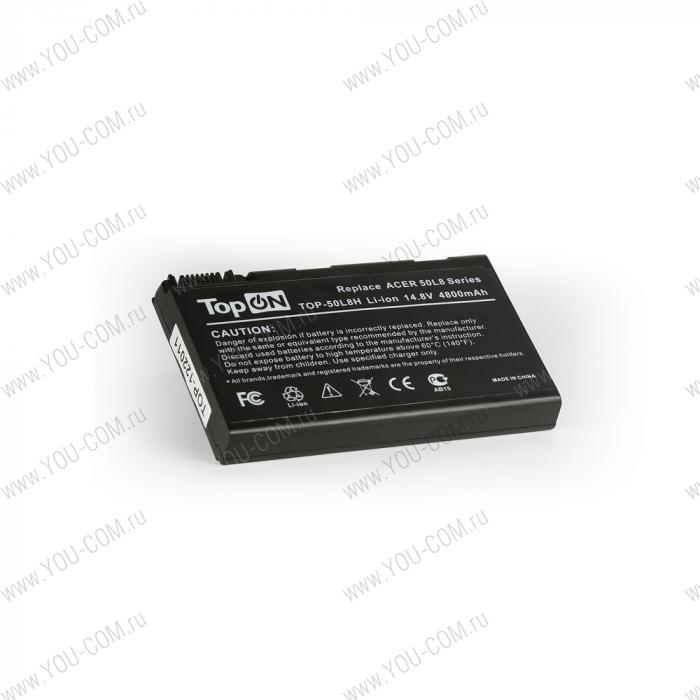 Аккумулятор для ACER Aspire 3690 5110 5680 Series, TravelMate 2490 3900 4230 4260 4280 5210 5510 Series 14.8V 4800mAh PN: BATBL50L8H