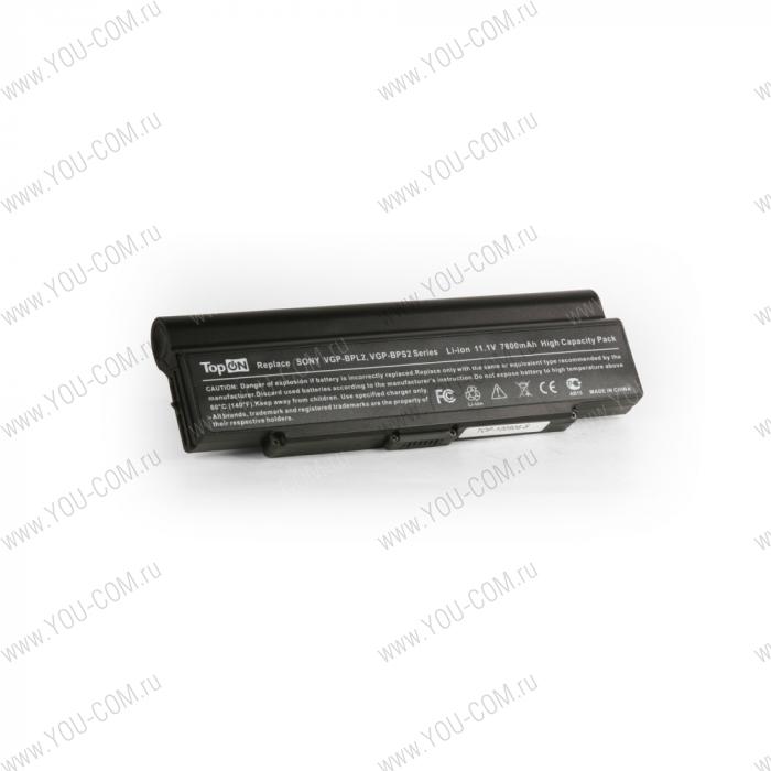 Аккумулятор для SONY VGN-FE VGN-FJ VGN-FS VGN-FT VGN-S VGN-AR VGN-SZ УСИЛЕННЫЙ 11.1V 7800mAh PN: VGP-BPL2C VGP-BPS2A VGP-BPS2B VGP-BPS2C