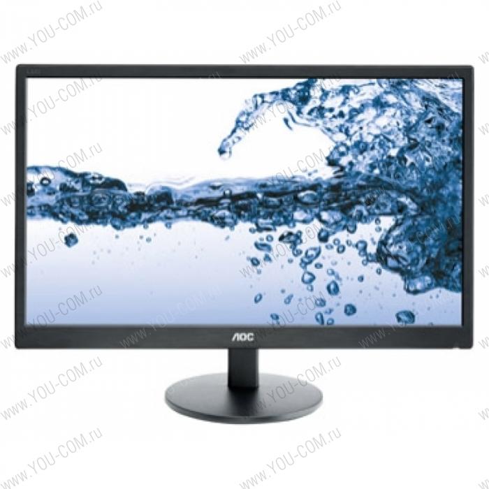 Монитор 21,5" AOC E2270SWN 1920x1080 TN LED 16:9 5ms VGA 20M:1 90/65 200cd Black