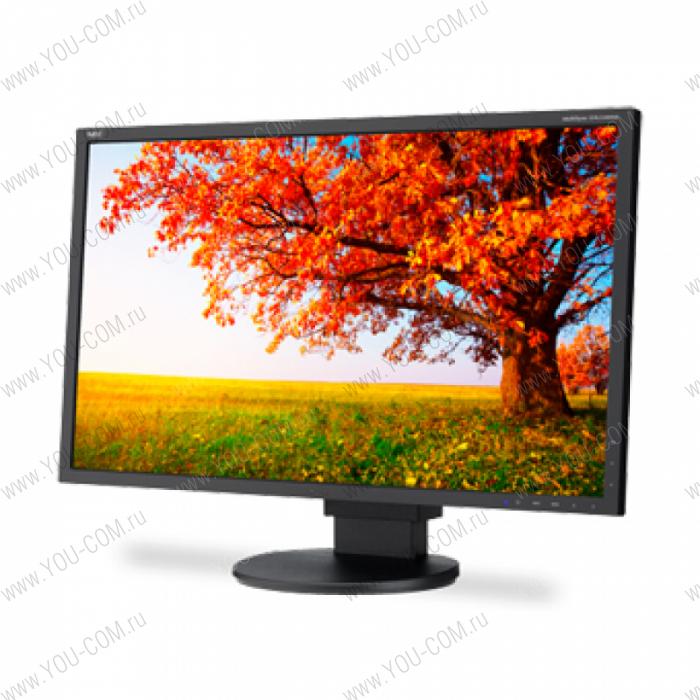 Монитор NEC 21.5" EA224WMi-BK LCD Bk/Bk ( IPS; 16:9; 250cd/m2; 1000:1; 6ms; 1920x1080; 178/178; D-Sub; DVI-D; HDMI; DP; USB; HAS 130mm; Tilt; Swiv 170/170; Pivot; Human Sensor; Spk 2х1W )