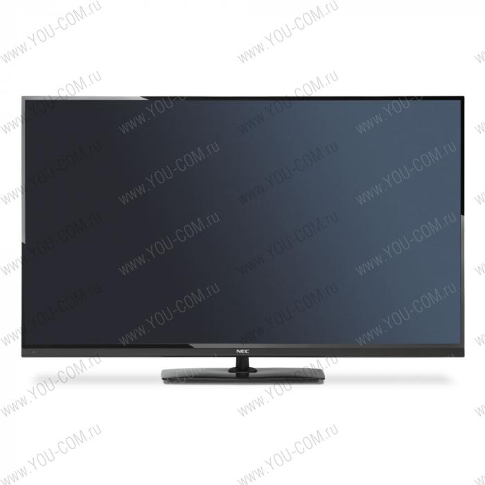 Профессиональная LED панель NEC Public Display E424 диагональ 42" Black A-MVA с LED подсветкой, 360cd/m2; 1200:1; 1920x1080; 16:9; 6.5ms GTG; 176/176; D-sub, RGBHV(BNC), Component (BNC), Composite(BNC); HDMI, RS232  (LCD, нек, ЖК дисплей, черный, 42 дюйма