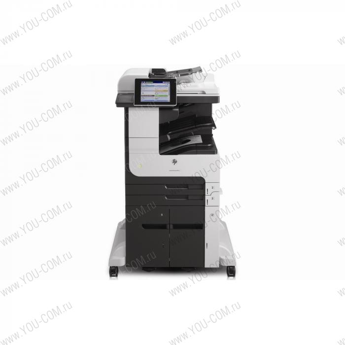 Лазерное многофункциональное устройство HP LaserJet Enterprise 700 MFP M725z+ (p/c/s/f, A3, 1200dpi, 40ppm, 1Gb, 320Gb HDD, 5 trays 100+250+250+3500, Stand, ADF100, Duplex, Stapler, USB/LAN/FIH, Color LCD20i,  1y warr, repl. Q7830A, Q7831A)