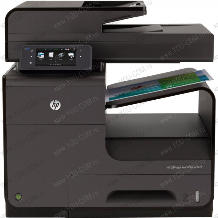 HP Officejet Pro X476dw MF Printer (p/c/s/f/web, A4, 600(2400dpi), 36(36 up 55)ppm, Duplex, 2trays 50+500, ADF50, USB2.0/GigEth/WiFi, cartriges 2500ppm, 1y war)