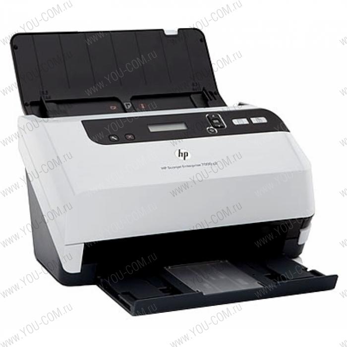 HP Scanjet Enterprise Flow 7000 S2 Sheet-feed Scanner(45ppm/70ipm in Color,45ppm/90ipm in B&W (Gray Scale),600dpi,50 page ADF,duplex,two-line LCD,ultrasonic double-feed detection,1y warr,repl.L2730A)