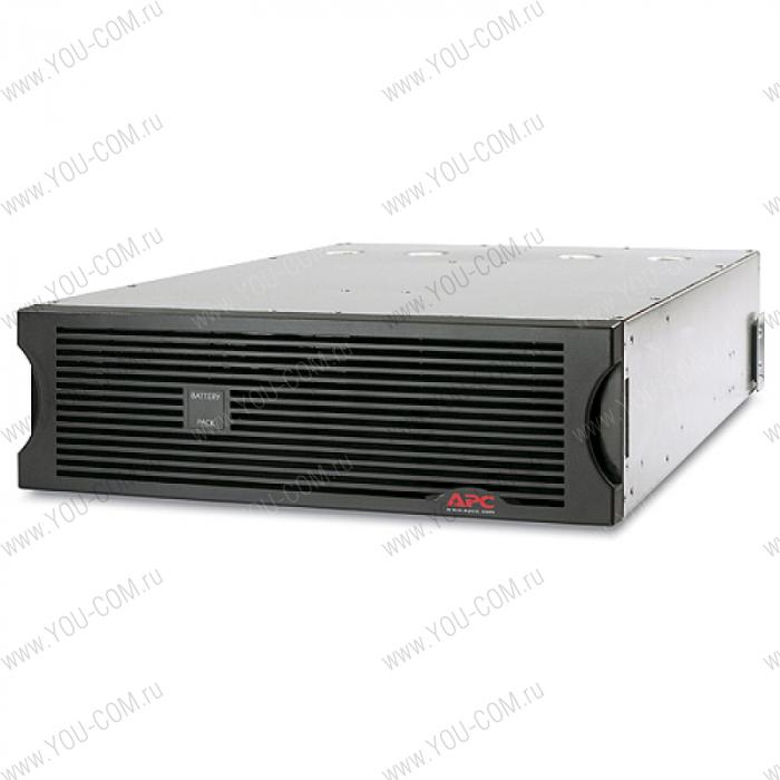 APC Smart-UPS 48V Battery Pack RackMount, 3U height (for SUA3000RMXLI3U) Hot Pluggable, Intelligent Battery Management