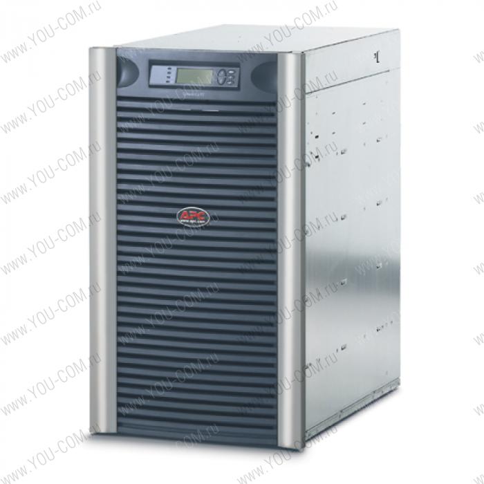 APC Symmetra LX 11.2kW/16kVA Scalable to 11.2kW/16kVA, Вх. 230V, 400V 3PH / Вых. 230V, (8)C13, (10)C19, DB-9 RS-232, Smart-Slot, N+1, RackMount 19U, Pre-Installed: AP9631–1шт + SYMIM5-2шт