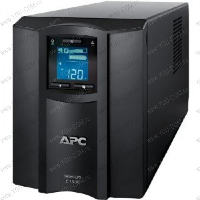 Источник бесперебойного питания APC Smart-UPS C 1500VA/900W, 230V, Line-Interactive, LCD (REP.SC1500I)