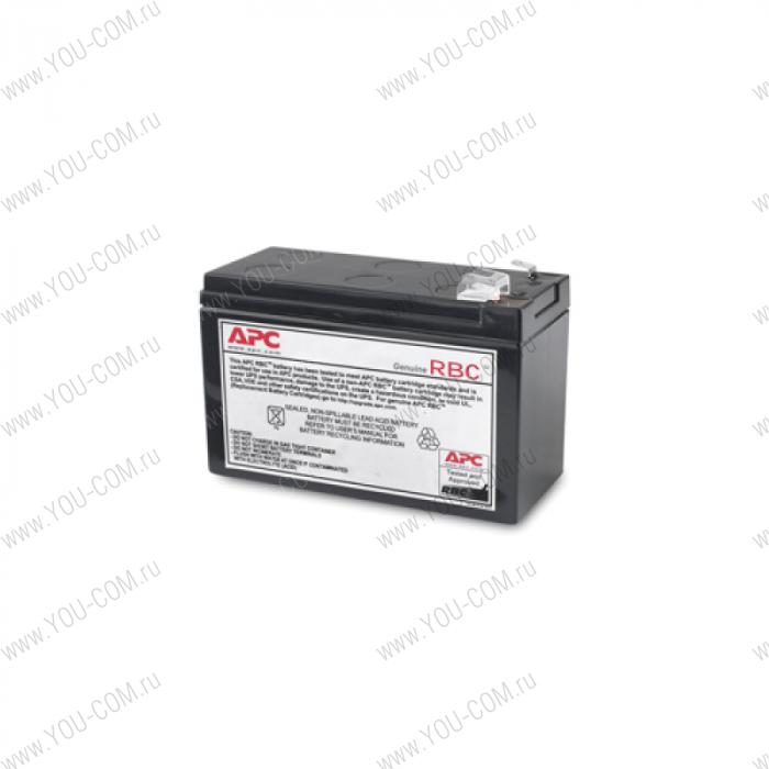 Комплект сменных батарей для источника бесперебойного питания apc Battery replacement kit for BE550G-RS, BR550GI, BR650CI-RS