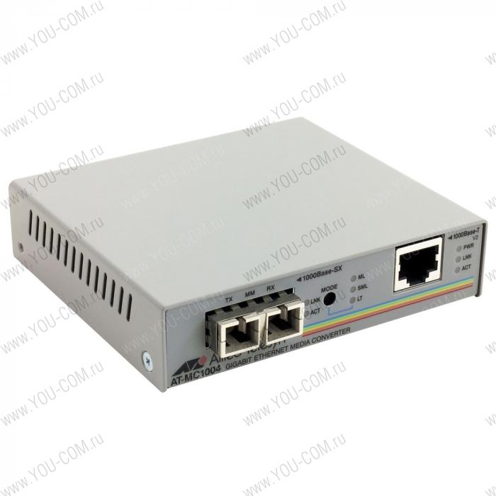 Allied Telesis Media Converter 1000BaseSX (SC) to 1000BaseT