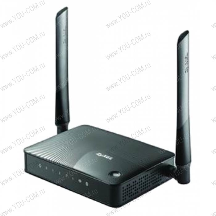 ZyXEL Keenetic Omni II Интернет-центр для выделенной линии Ethernet, с точкой доступа Wi-Fi 802.11n 300 Мбит/с, коммутатором Ethernet и многофункциональным хостом USB
