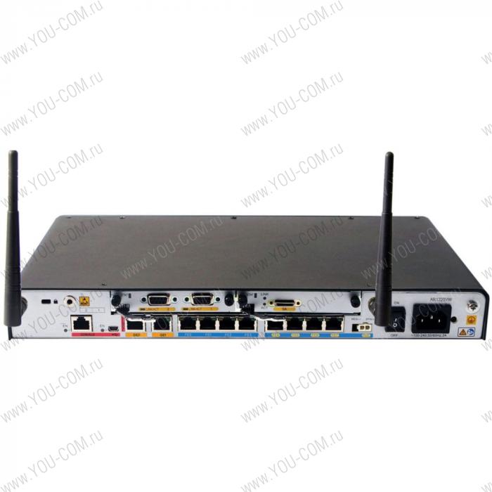 Huawei AR1220VW,2GE WAN,8FE LAN,802.11b/g/n AP,2 USB,2 SIC,build-in 32-channel DSP