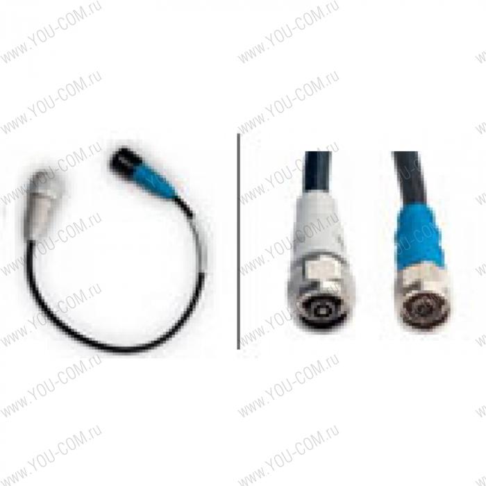 D-Link ANT24-ODU03M, LMR200 low loss cable with RP N plug & N plug, 30cm