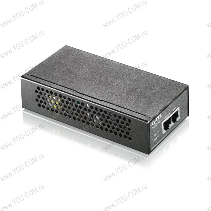ZyXEL PoE12-HP Инжектор PoE 802.3at (30 Вт) для подачи электропитания по кабелю Gigabit Ethernet'