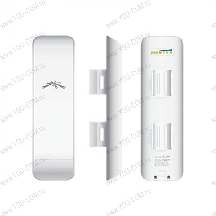 Nanostation M2. Всепогодная Wi-Fi/TDMA AP/CPE. 802.11n, 2,4 ГГц, антенна 11 дБ