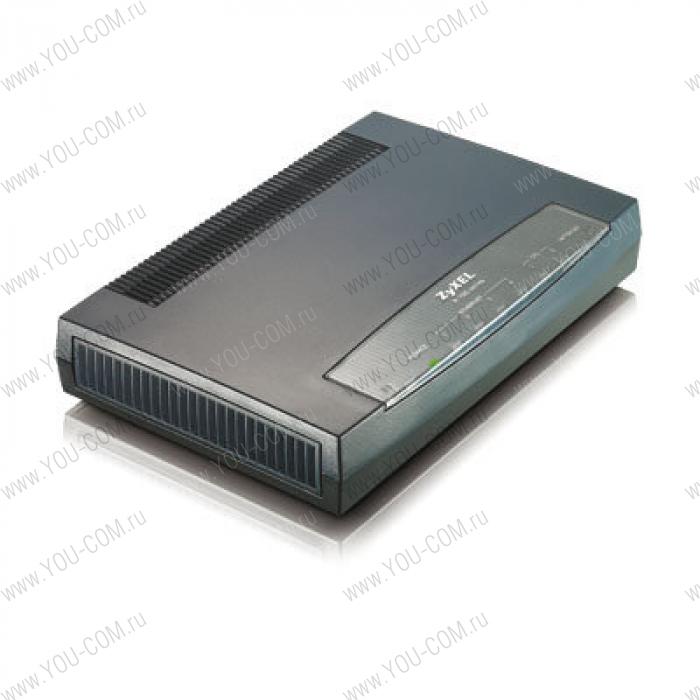 ZyXEL 2/4-проводной маршрутизатор SHDSL.bis EFM/ATM с межсетевым экраном и 4-портовым коммутатором