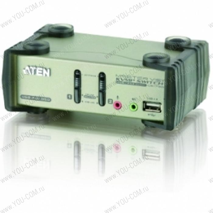 ATEN 2 Port USB2.0 KVMP Switch with OSD.