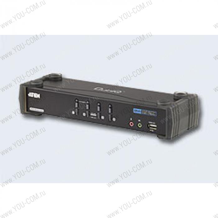 ATEN CUBIQ 4-PORT USB DVI DUAL LINK KVMP SWITH