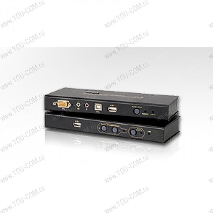 ATEN USB KVM EXTENDER+Audio W/230V ADP.