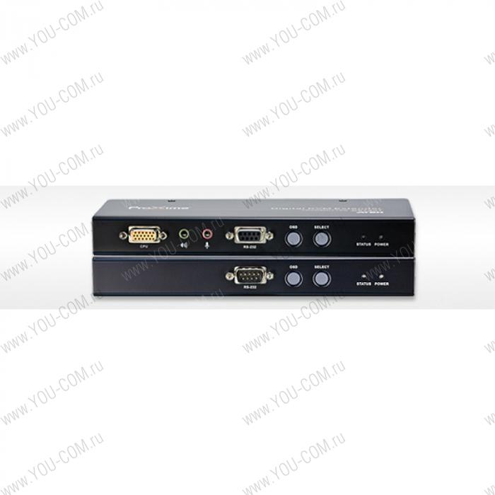 Удлинитель ATEN Digital KVM Extender W/1.8M W/230V ADP.