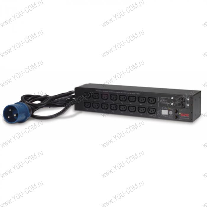 Rack PDU, Switched, 2U, 32A, 230V, (16)C13; IEC 309 in