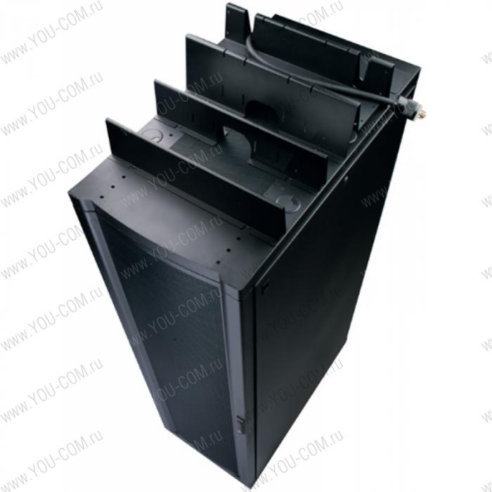 Аксессуар для аппаратурного шкафа APC Shielding Partition Pass-through 600mm wide Black