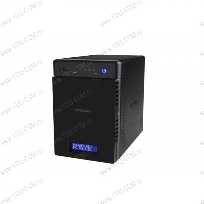 NETGEAR ReadyNAS home storage, 4-bay SATA/SSD without disks