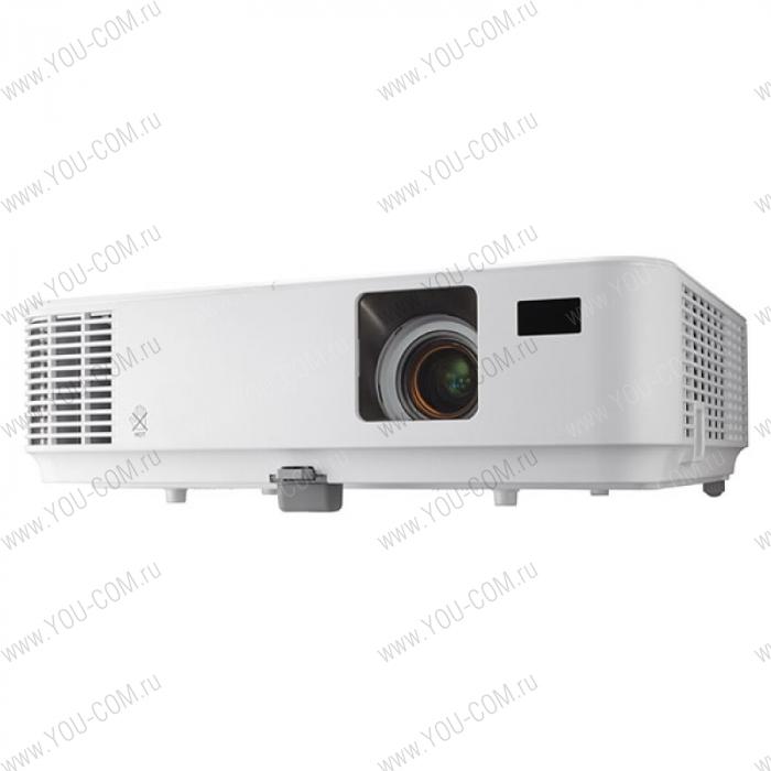 Проектор NEC V302W (V302WG) Full 3D, DLP, 3000 ANSI lumen, WXGA, 10000:1, лампа 6000 ч.(Eco mode), HDMI x2, VGA, Composite,  RJ45, RS232, 8Вт моно, 2.7 кг