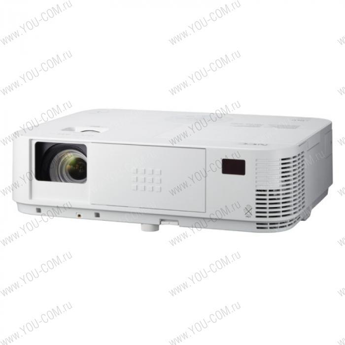 Проектор NEC M403H (M403HG) , Full 3D, DLP, 4000 ANSI Lm, Full HD, 10 000:1, 2xHDMI v.1.4, USB Viewer (jpeg), RJ45, RS232, 8000 ч. лампа (ECO mode), 1x20W, 3,7 кг.