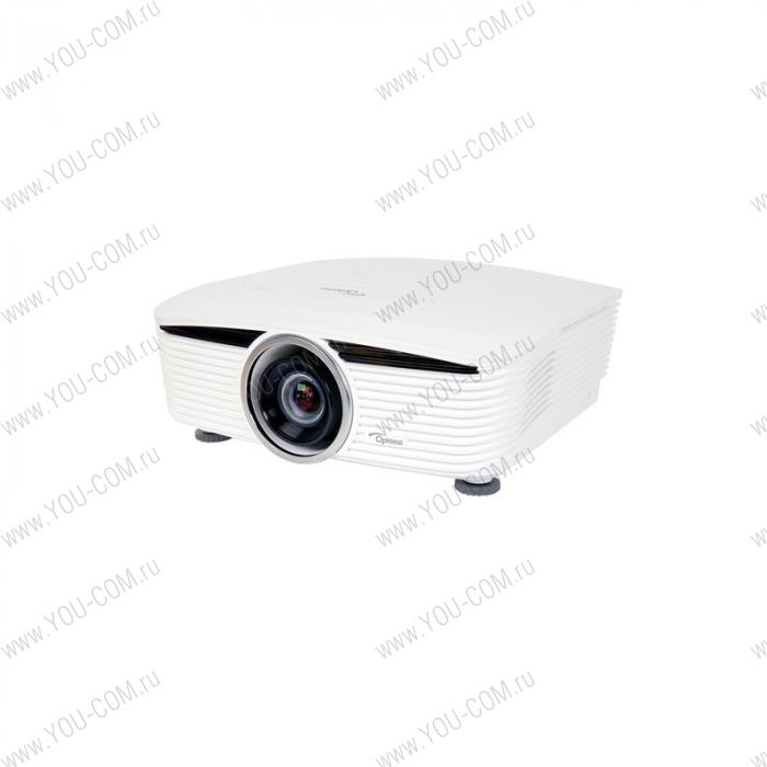 Проектор Optoma X605 (без линзы) Full 3D; DLP,XGA(1024*768),6000 ANSI Lm,2000:1;Lens Shift;HDMIx1;DVI-D;Display Port;VGA x2; 5BNC;Component, S-Video;Composite;AudioIN x2,RCA;USB;VGA Out x1;3D-Sync Out;RS232;RJ45;+12V;3W;37dB;8,6kg. (E1P1D0K1E031)