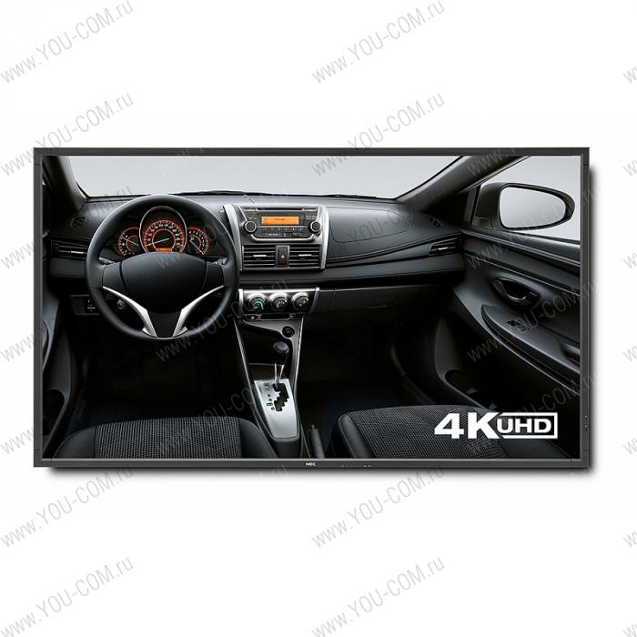 Профессиональная LED панель NEC MultiSync X981UHD, диагональ 98", 3840 x 2160, Lan (LCD, IPS нек, ЖК дисплей, черный, 98 дюймов, разрешение 3840 на 2160, 4K Ultra Full HD,  Displayport - 1шт, HDMI - 4шт, режим работы 24/7, Dicom)