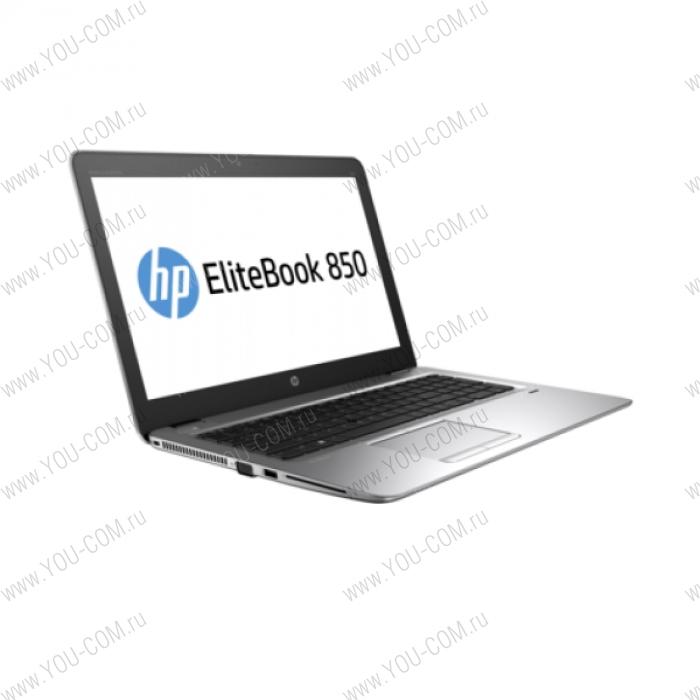 Ноутбук без сумки HP EliteBook 850 G3 Core i5-6200U 2.3GHz,15.6" FHD (1920x1080) AG,4Gb DDR4(1),500Gb 7200,46Wh LL,FPR,1.9kg,3y,Silver,Win7Pro+Win10Pro